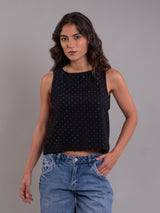 Blusa Cata Ibiza Negra