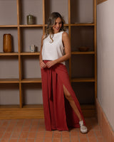 Pantalón Paulina plane rubor