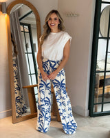 Pantalon Cande Suiza Blue