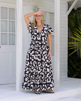 Vestido Praga Print Byn