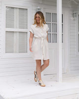 Vestido Vera Cotton Marfil