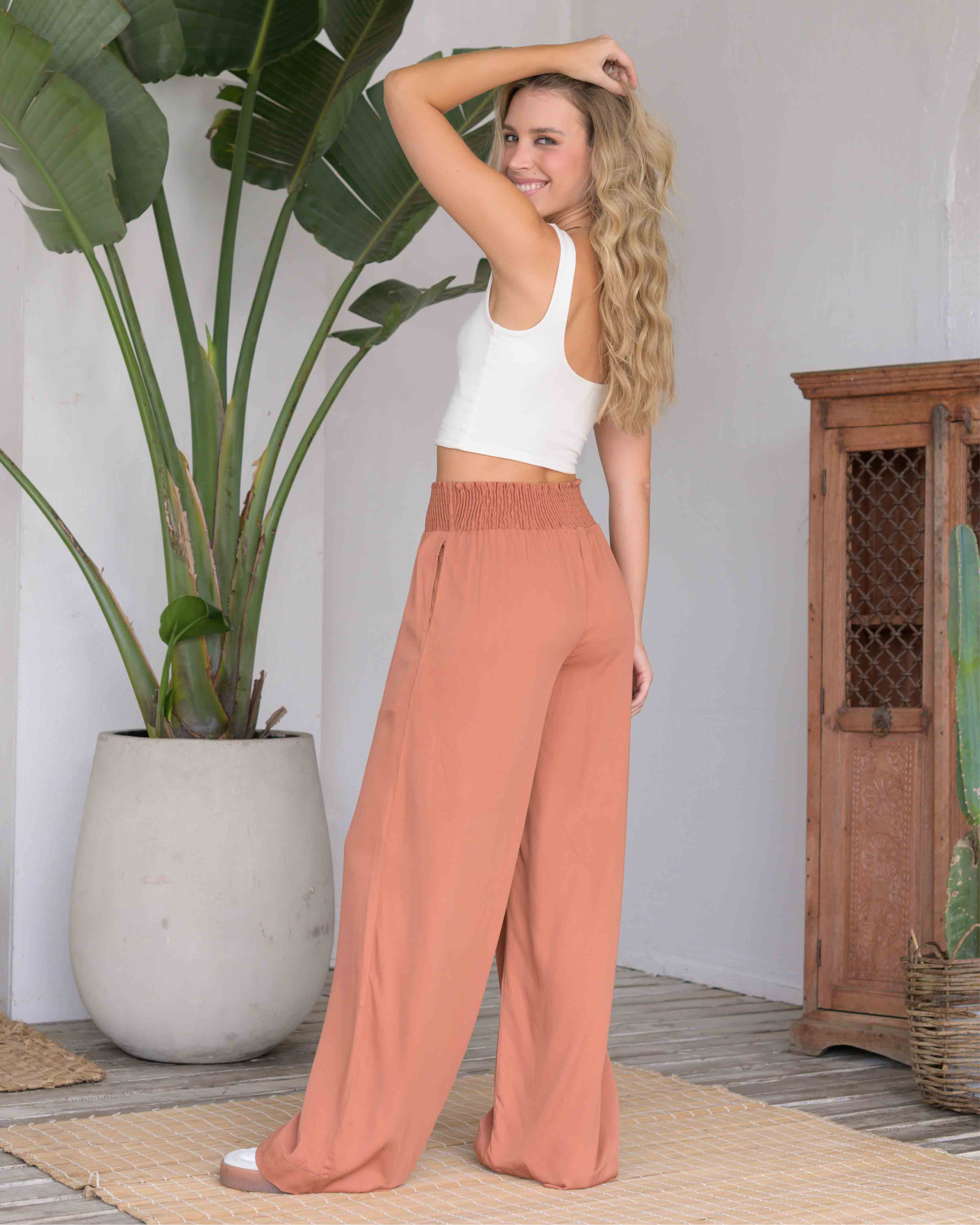 Pantalon Olivia Plane Almond