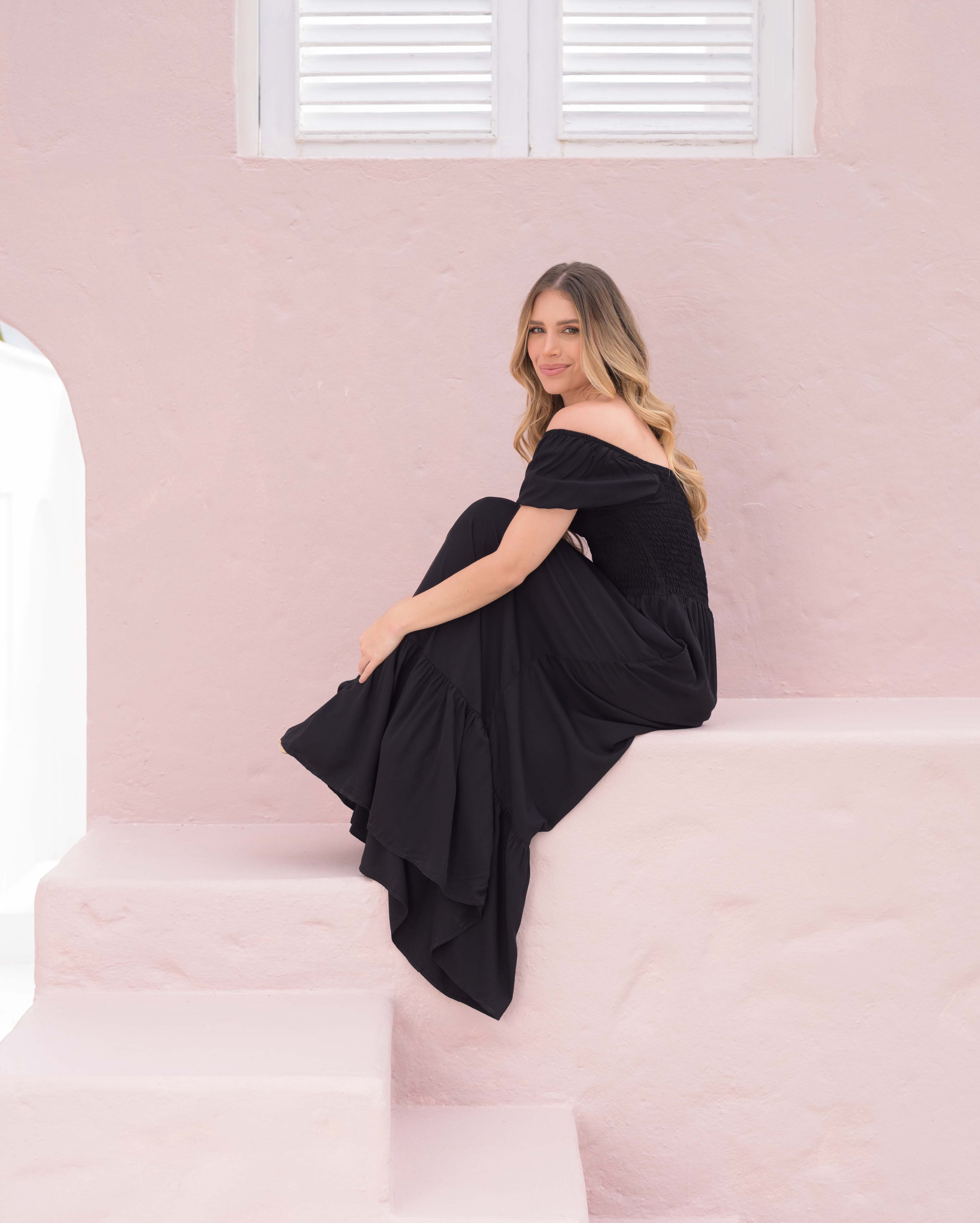Vestido Katy Plane Negro