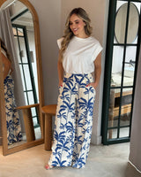 Pantalon Cande Suiza Blue