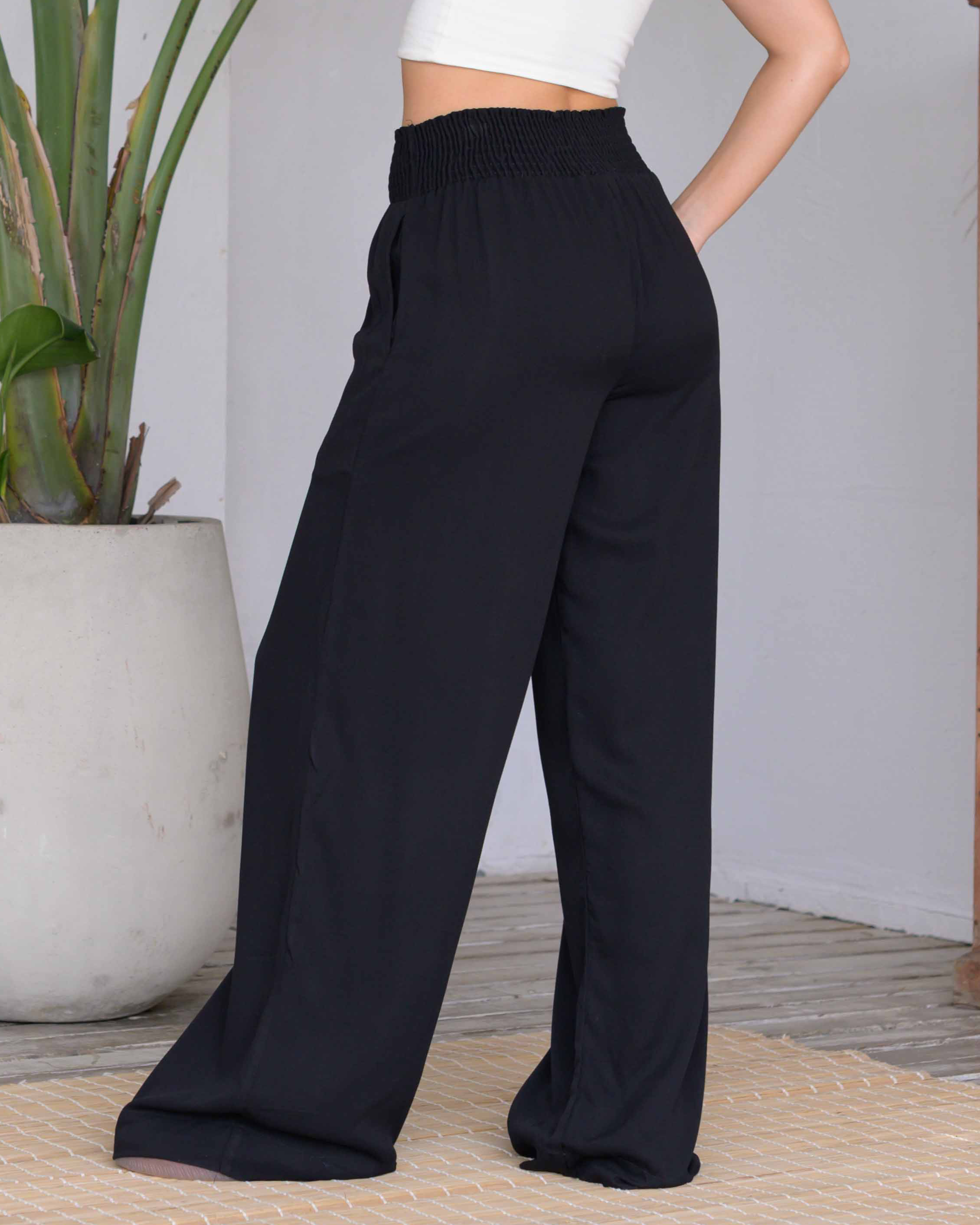 Pantalon Olivia Plane Negro
