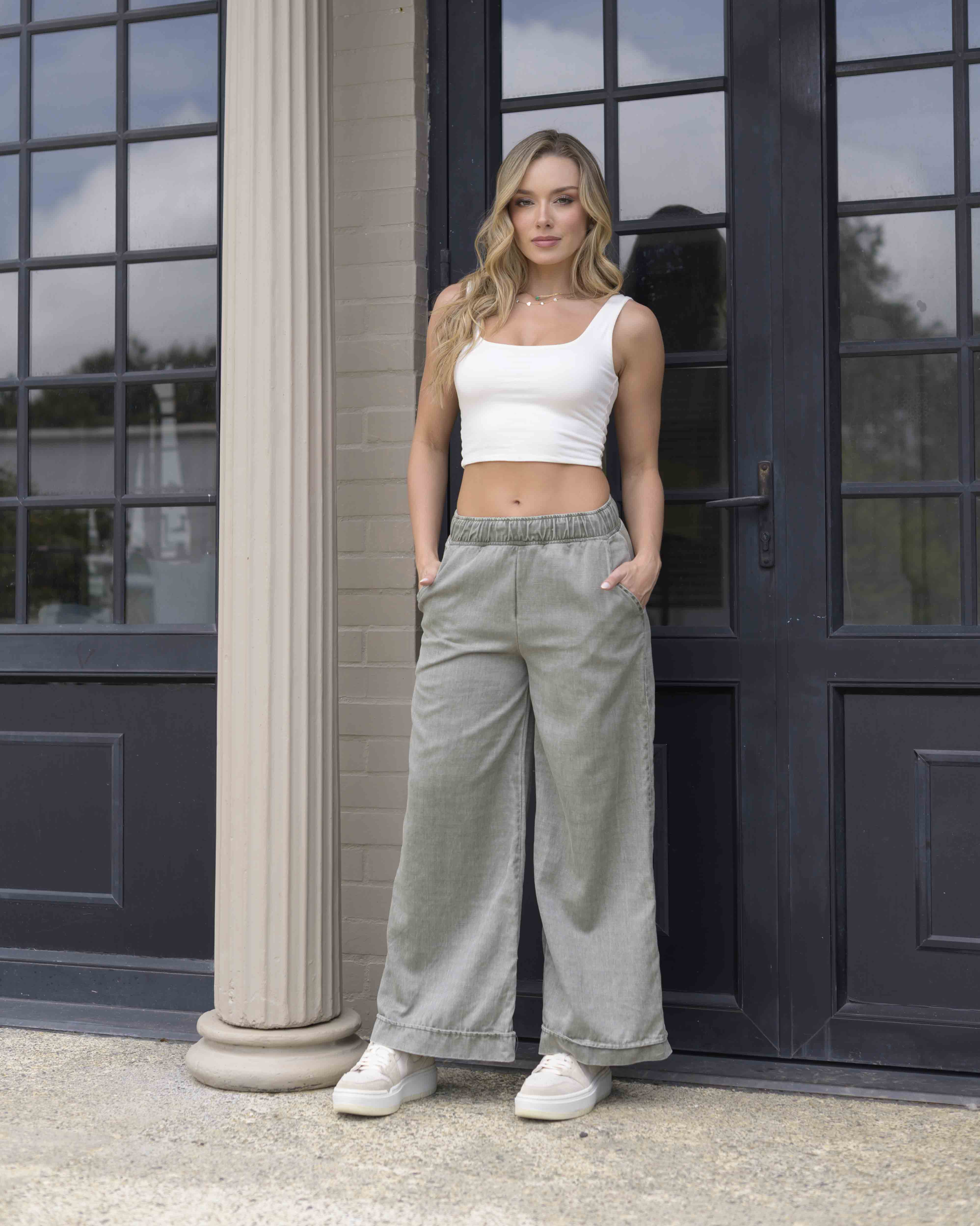 Pantalón Cande Oslo verde