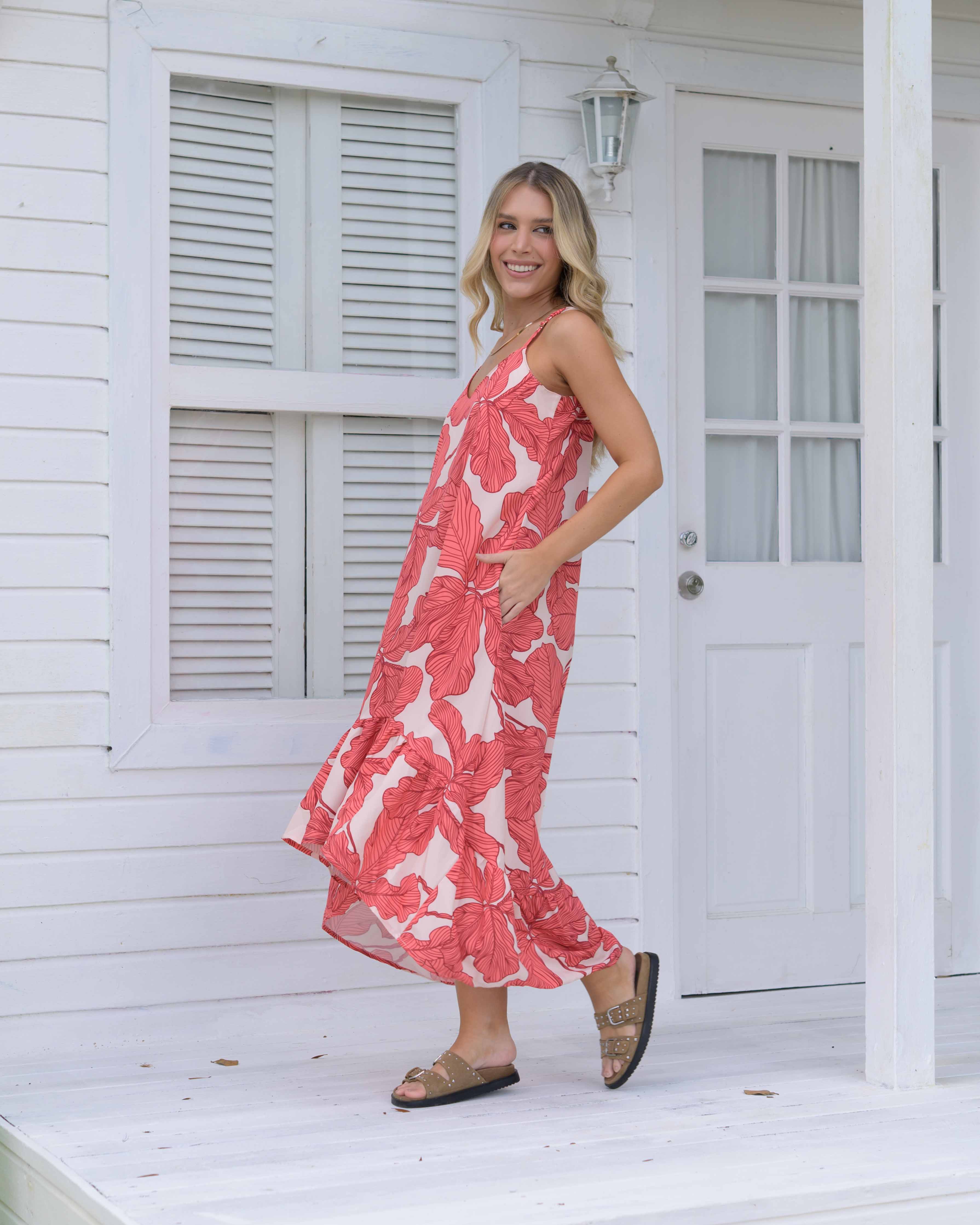 Vestido Serelong azalea