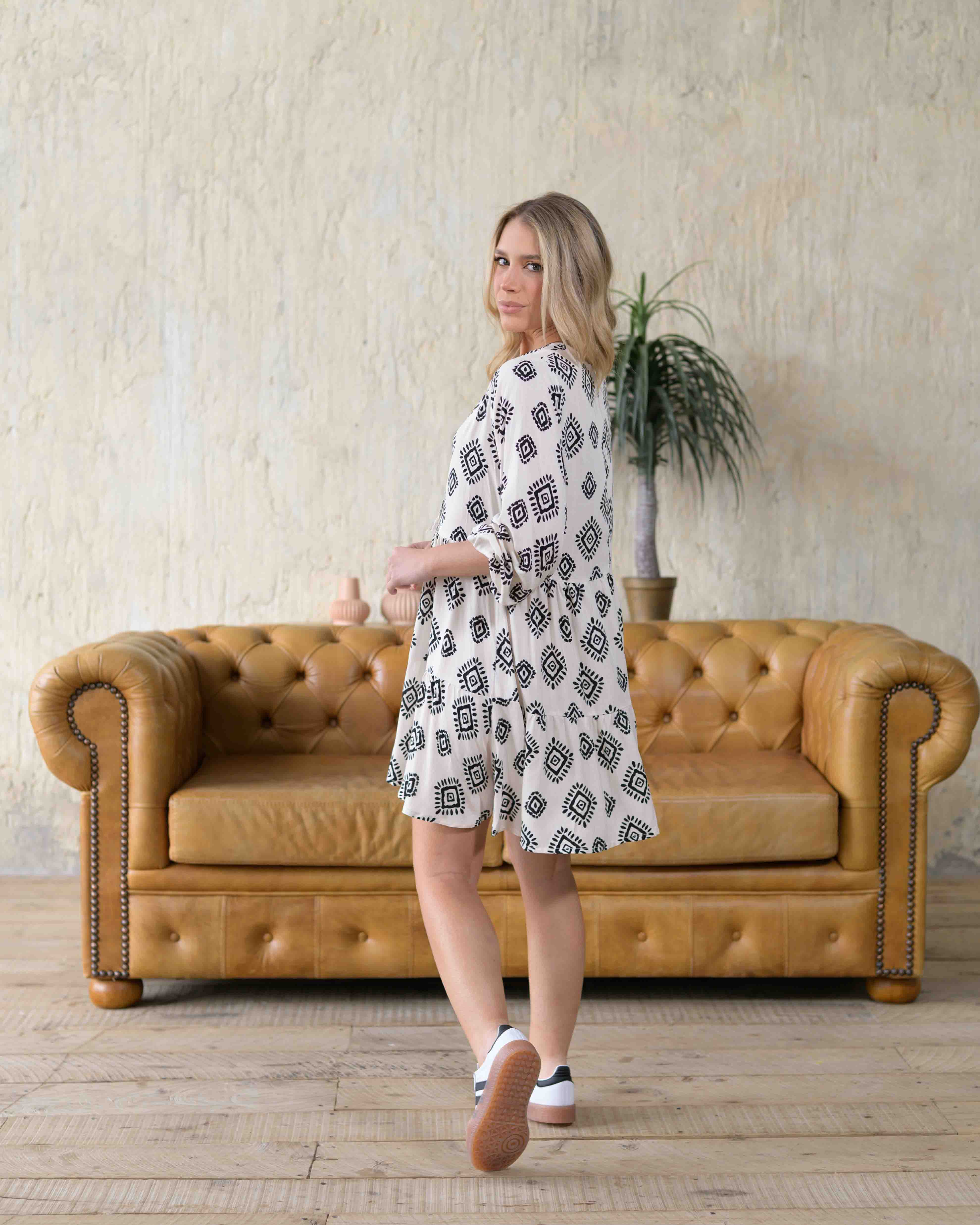 Vestido Alma Etnia Negro