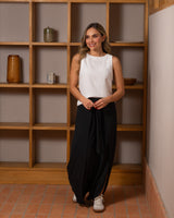 Pantalón Paulina plane negro