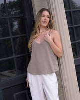 Blusa Gabi Plane Brown