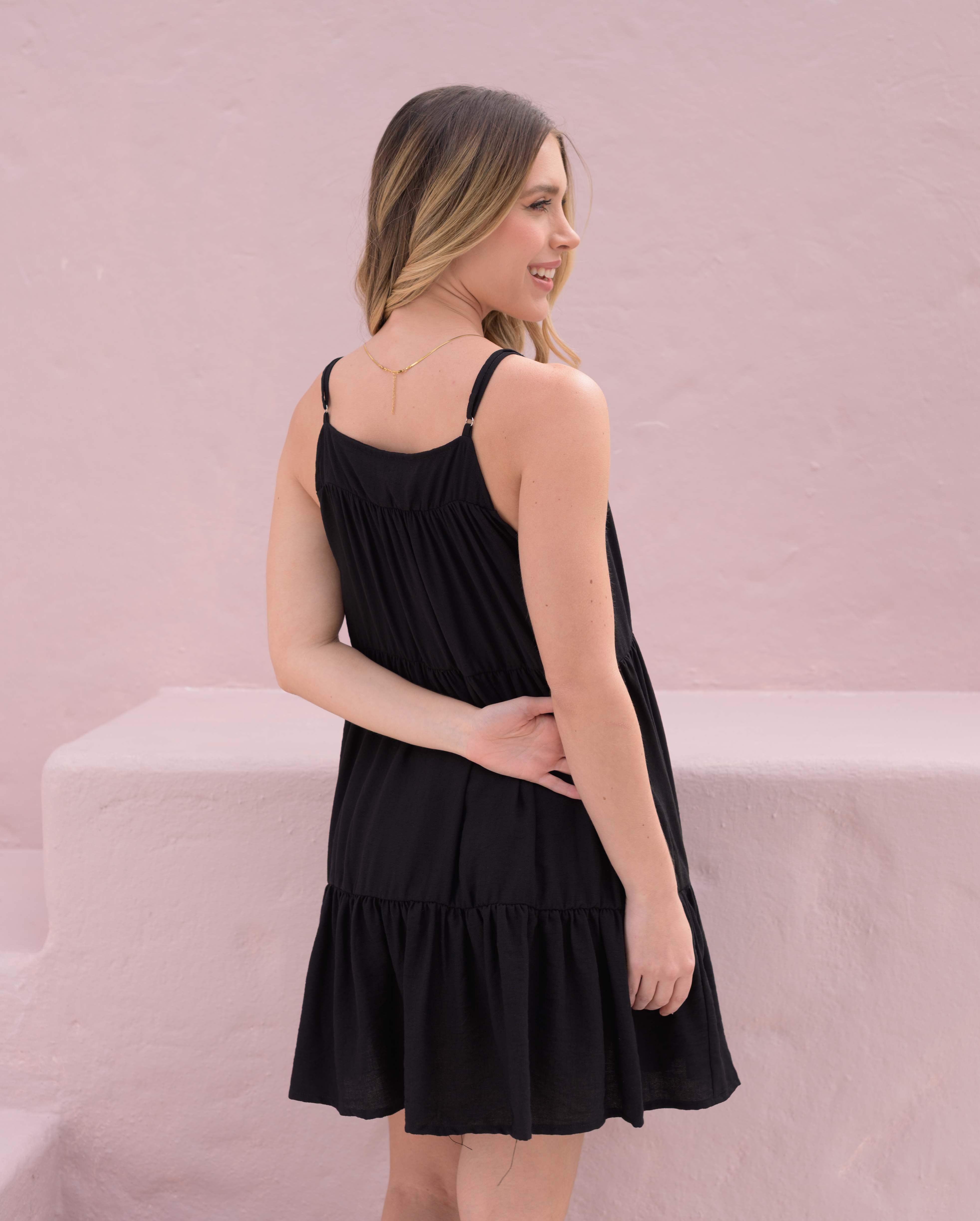 Vestido Alexa Plane Black