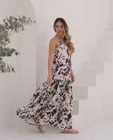 Vestido Marcia Print Negro