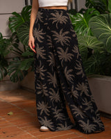 Pantalón Susi palmas negro