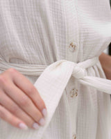 Vestido Vera Cotton Marfil