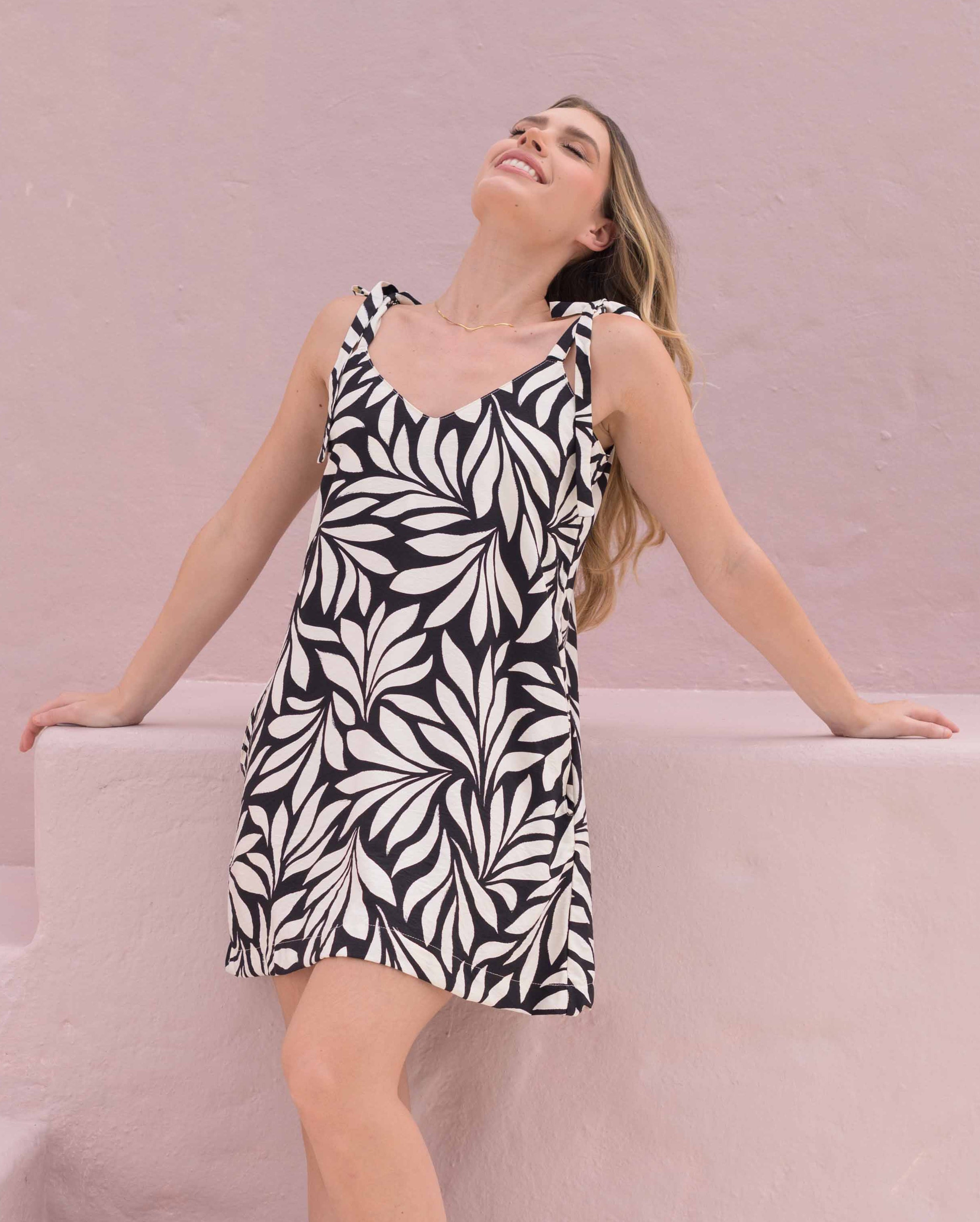 Vestido Abril Kioto Negro