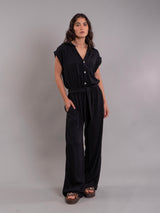 Enterizo Cristi Plane Negro