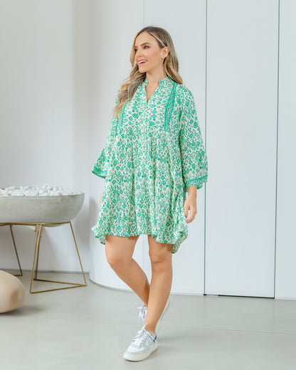 Vestido Lax Green