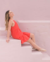 Vestido Alexa Plane Red