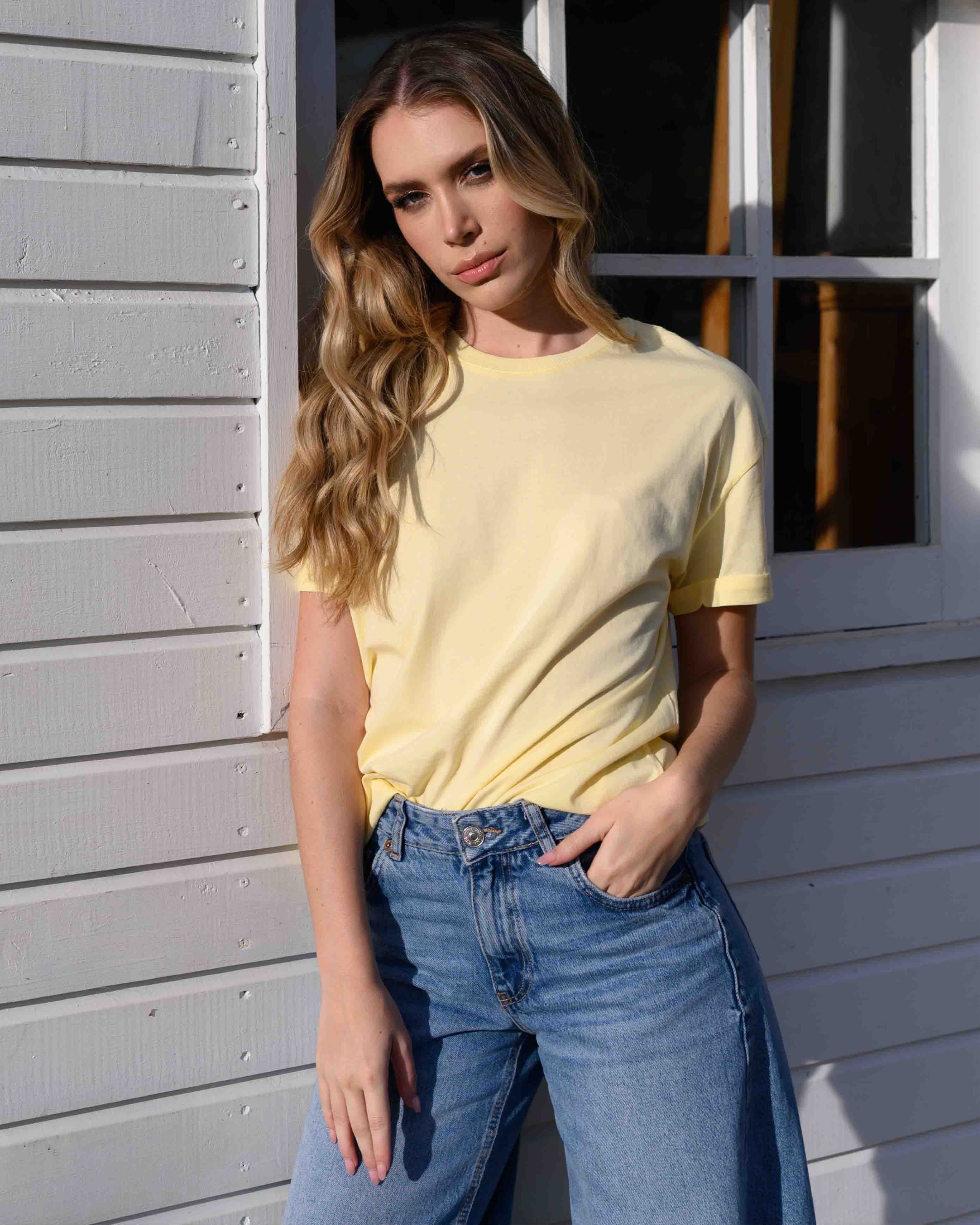 Camiseta Kila amarilla