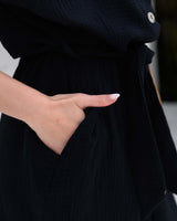 Vestido Vera Cotton Negro