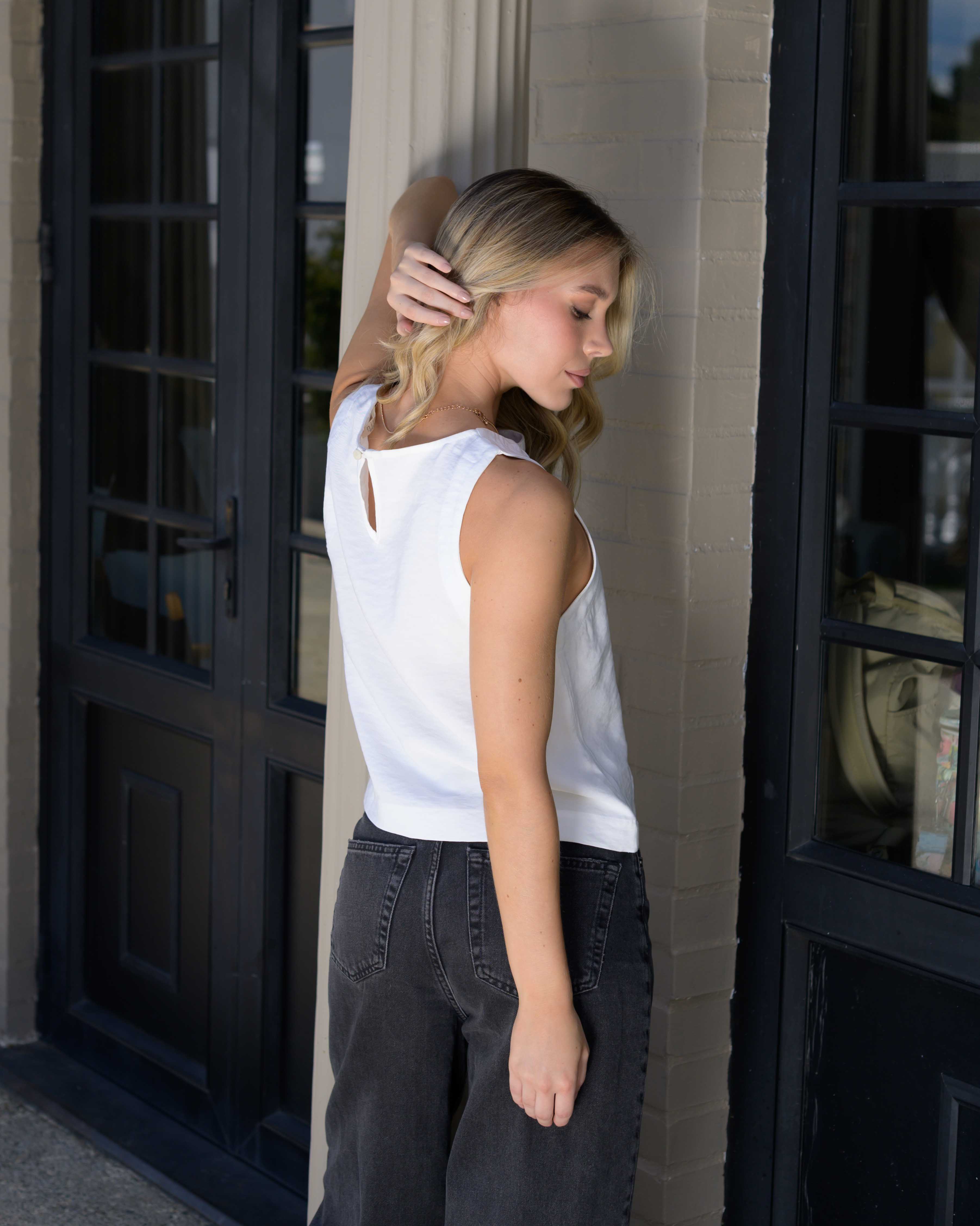 Blusa Cata Plane Marfil