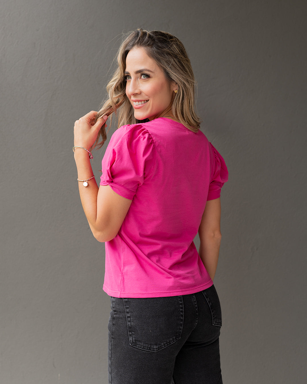 T shirt Aura Fucsia