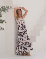 Vestido Marcia Print Negro