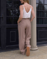 Pantalón Kary Plane Camel