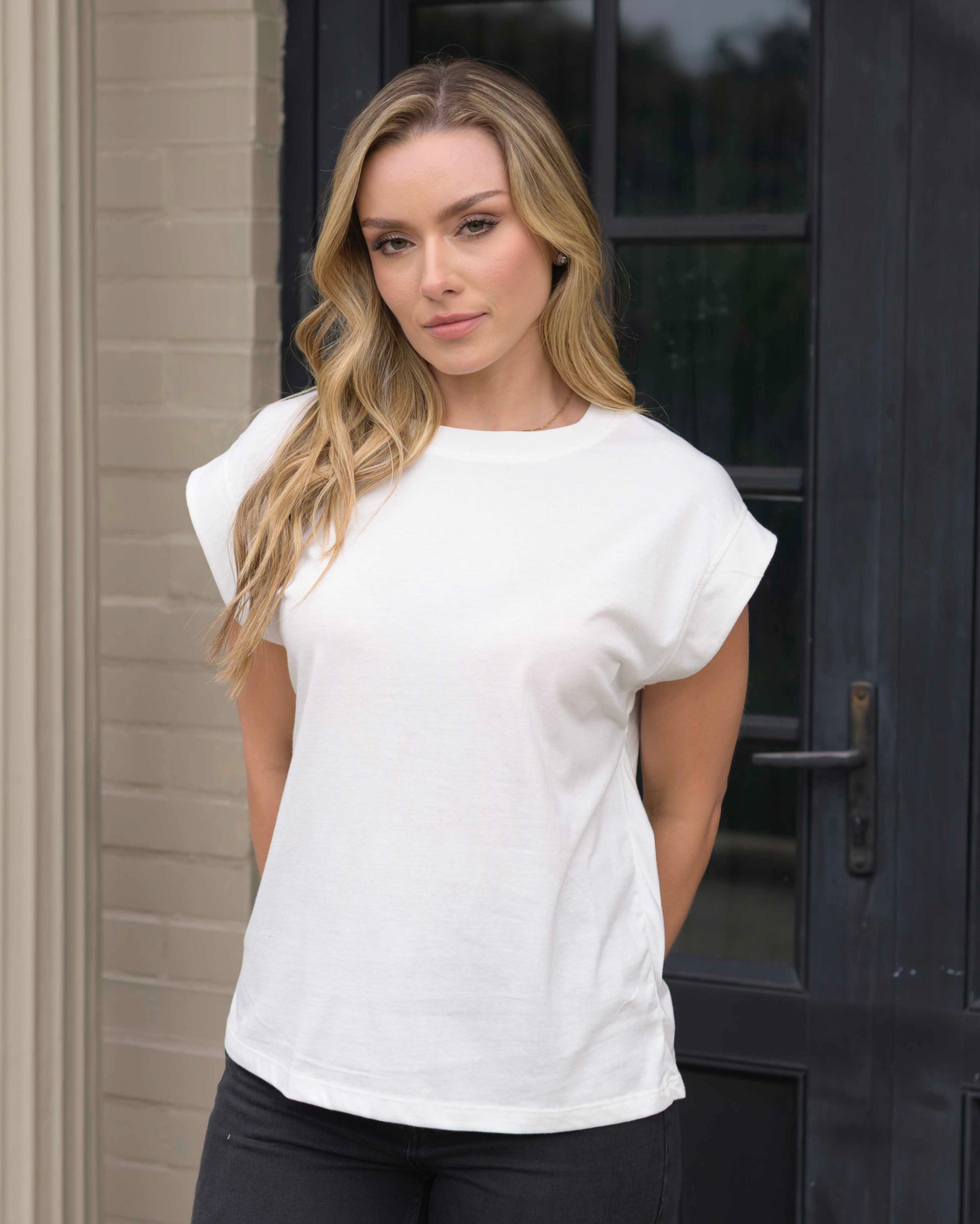 Camiseta Noah marfil