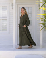 Vestido Eloisa Plane Militar