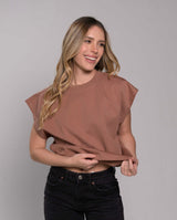 Blusa Frida Acid Cocoa