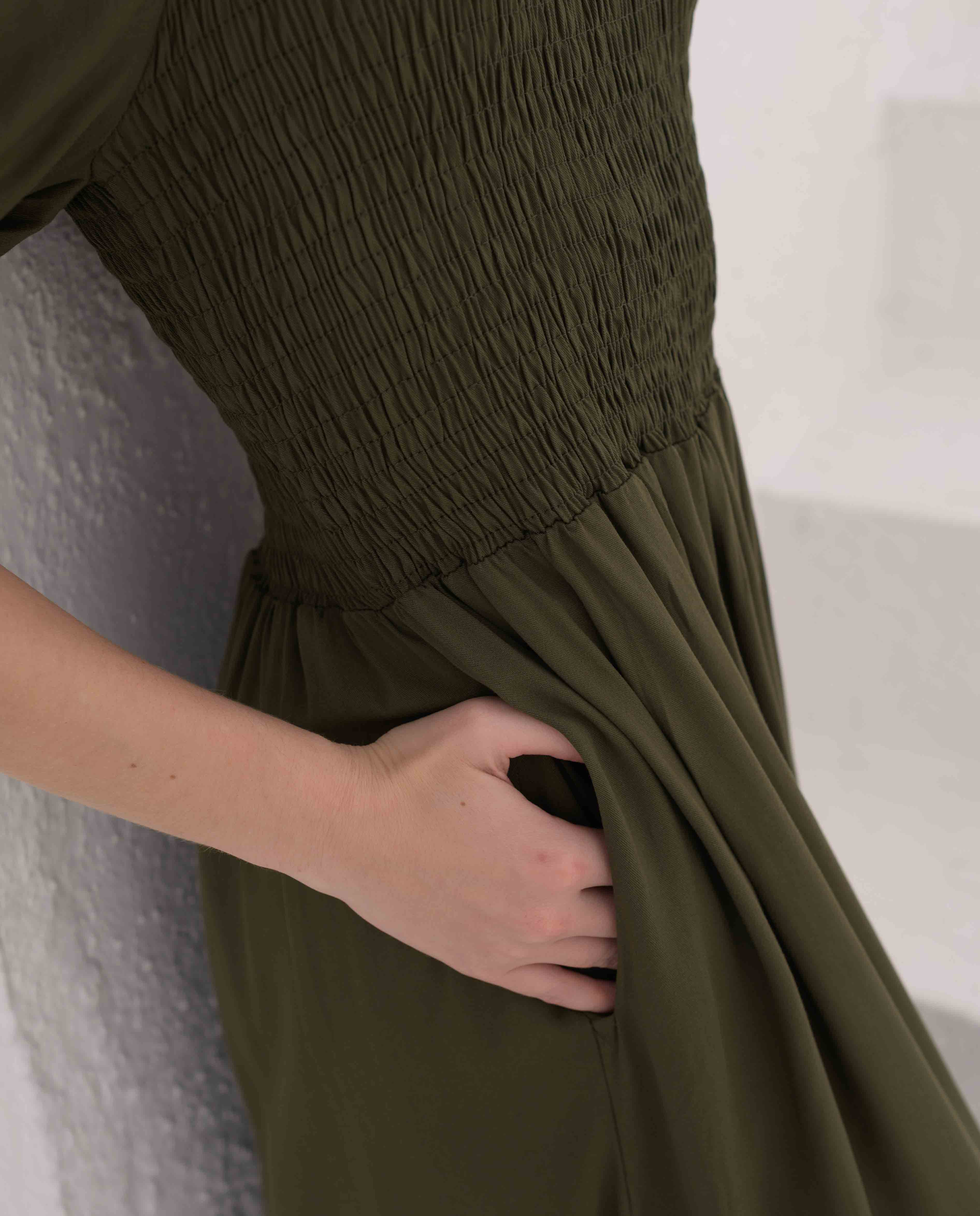 Vestido Katy Plane Verde