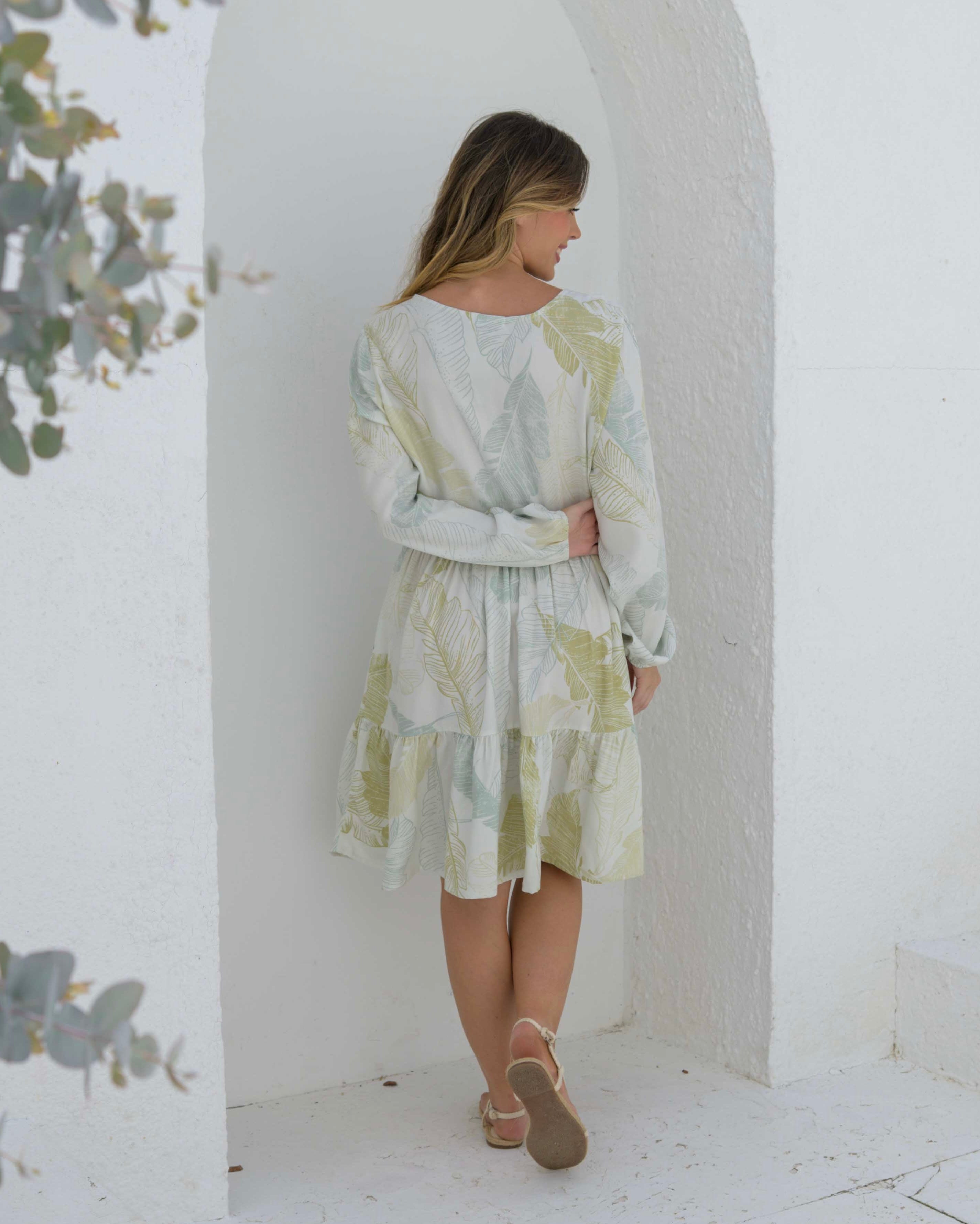 Vestido Santana Tropic Green