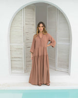Vestido Eloisa Plane Toffee