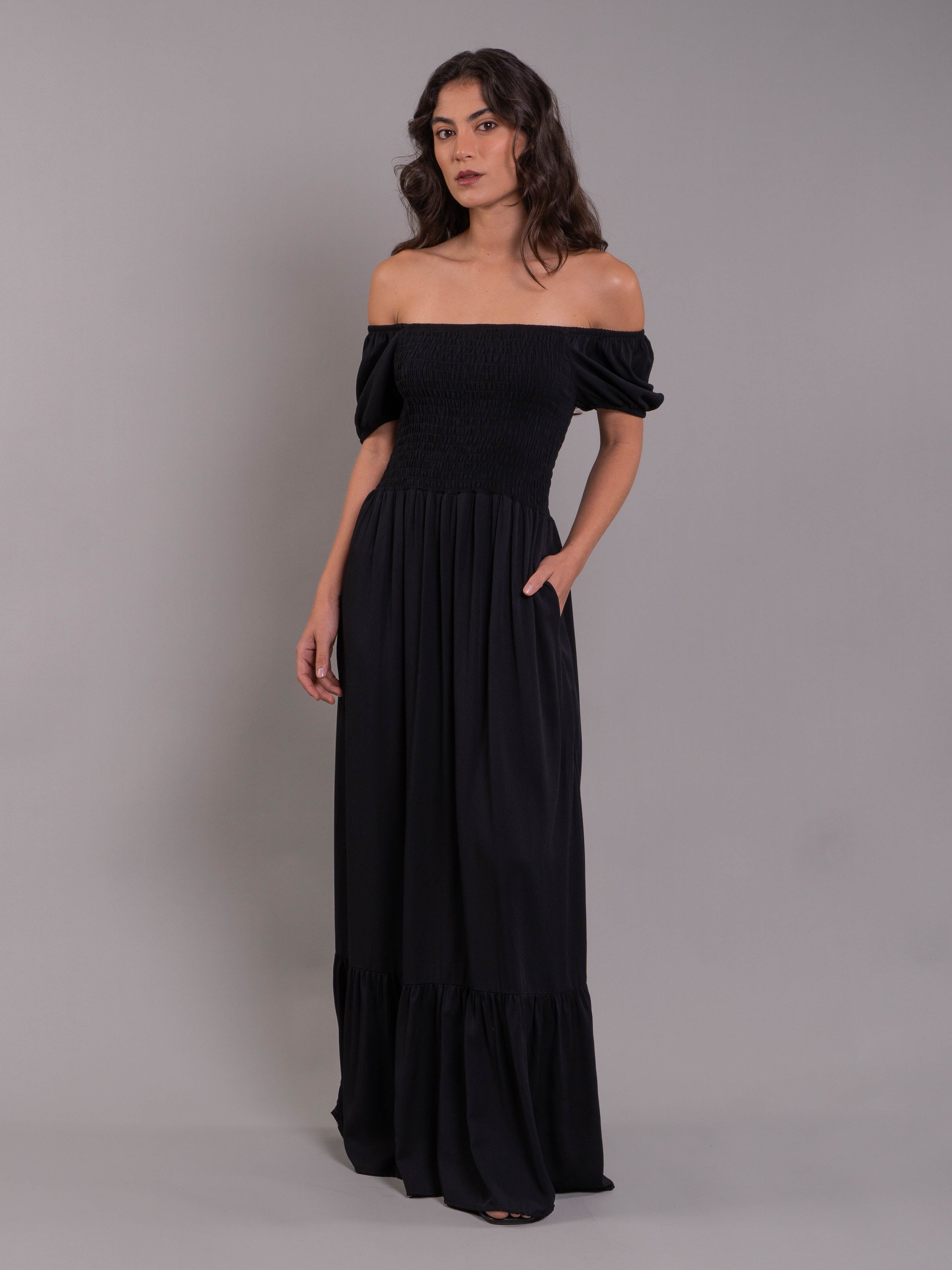 Vestido Katy Plane Negro