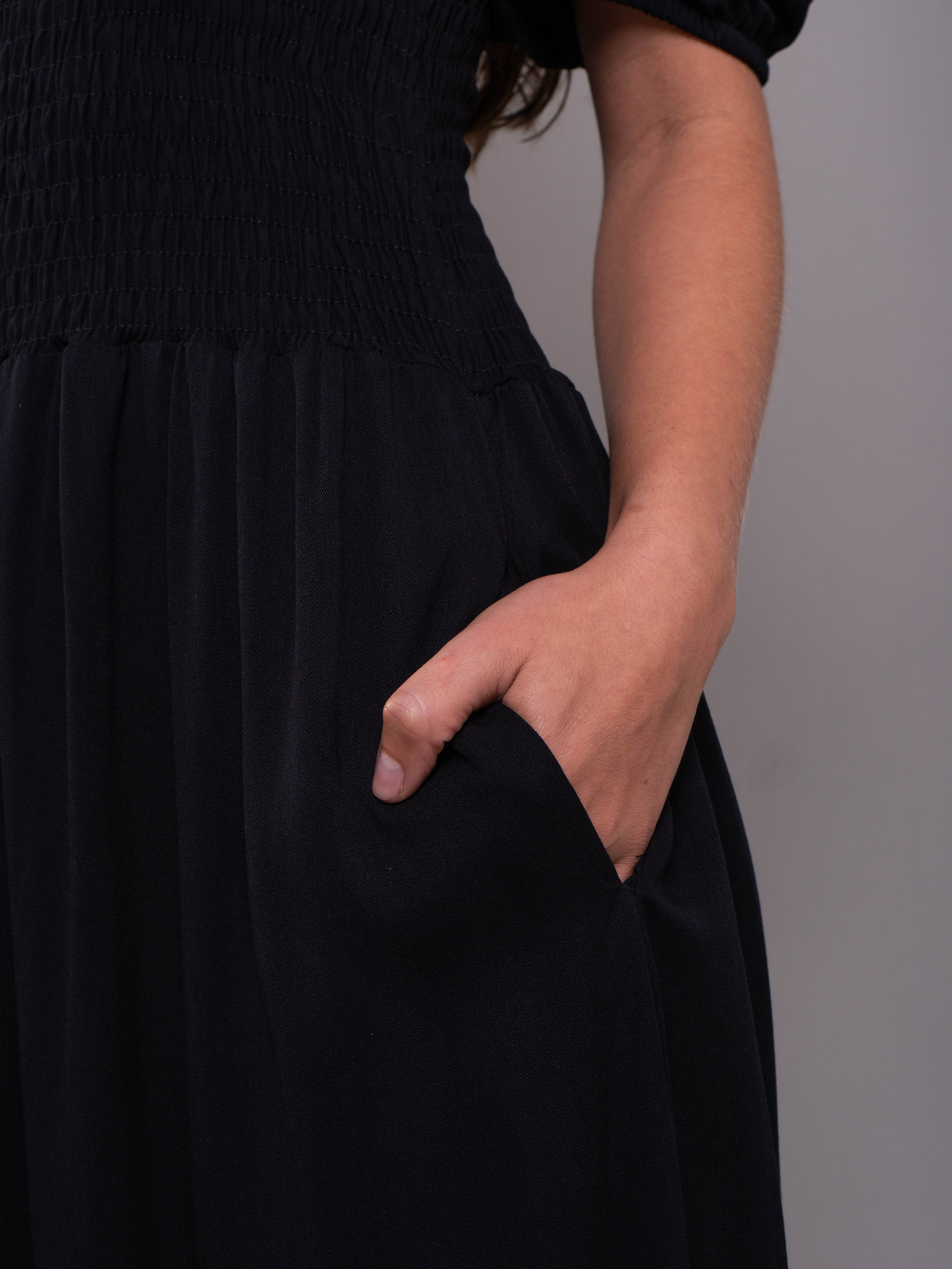 Vestido Katy Plane Negro