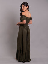 Vestido Katy Plane Verde