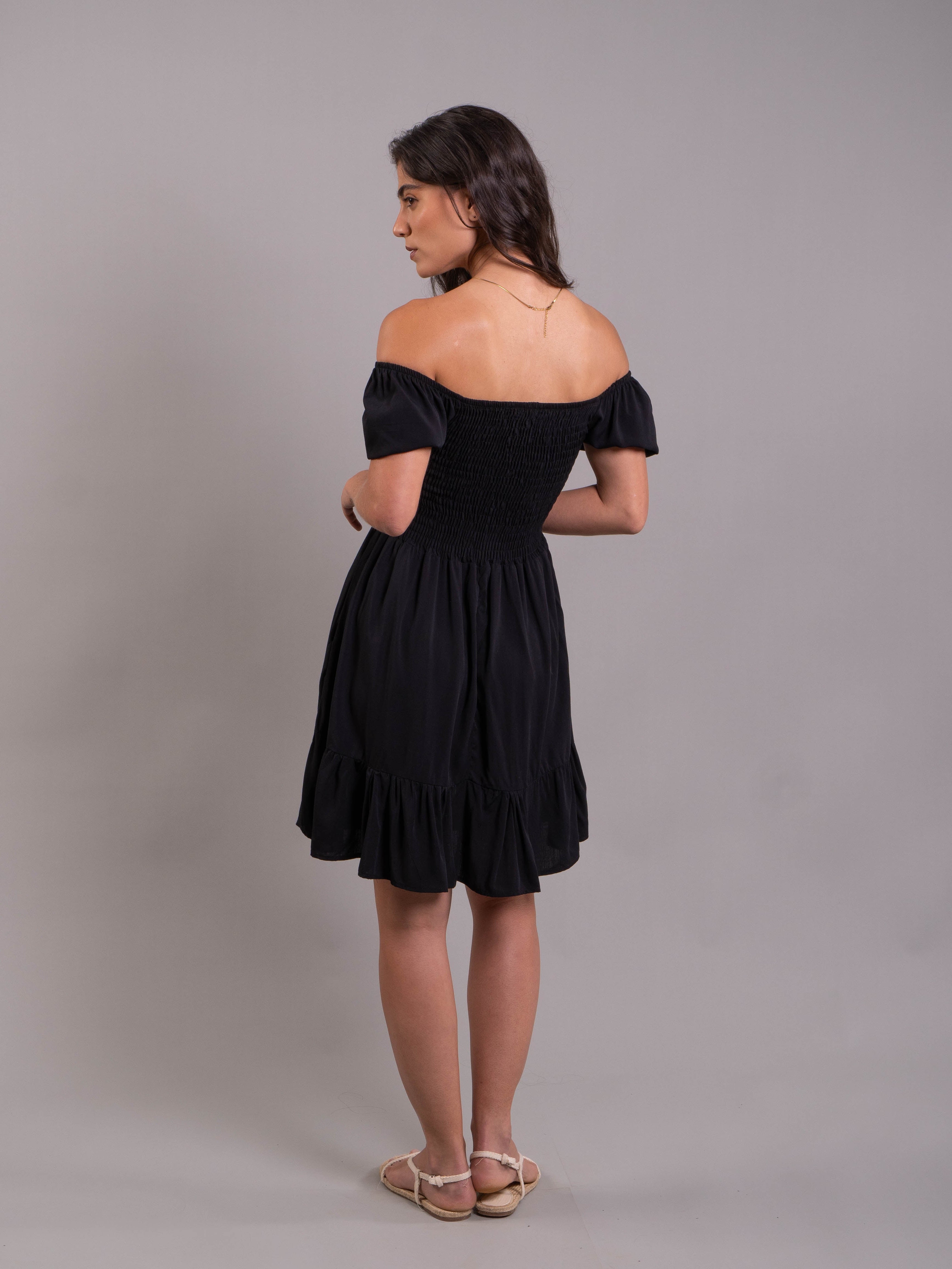 Vestido Maite Plane Black