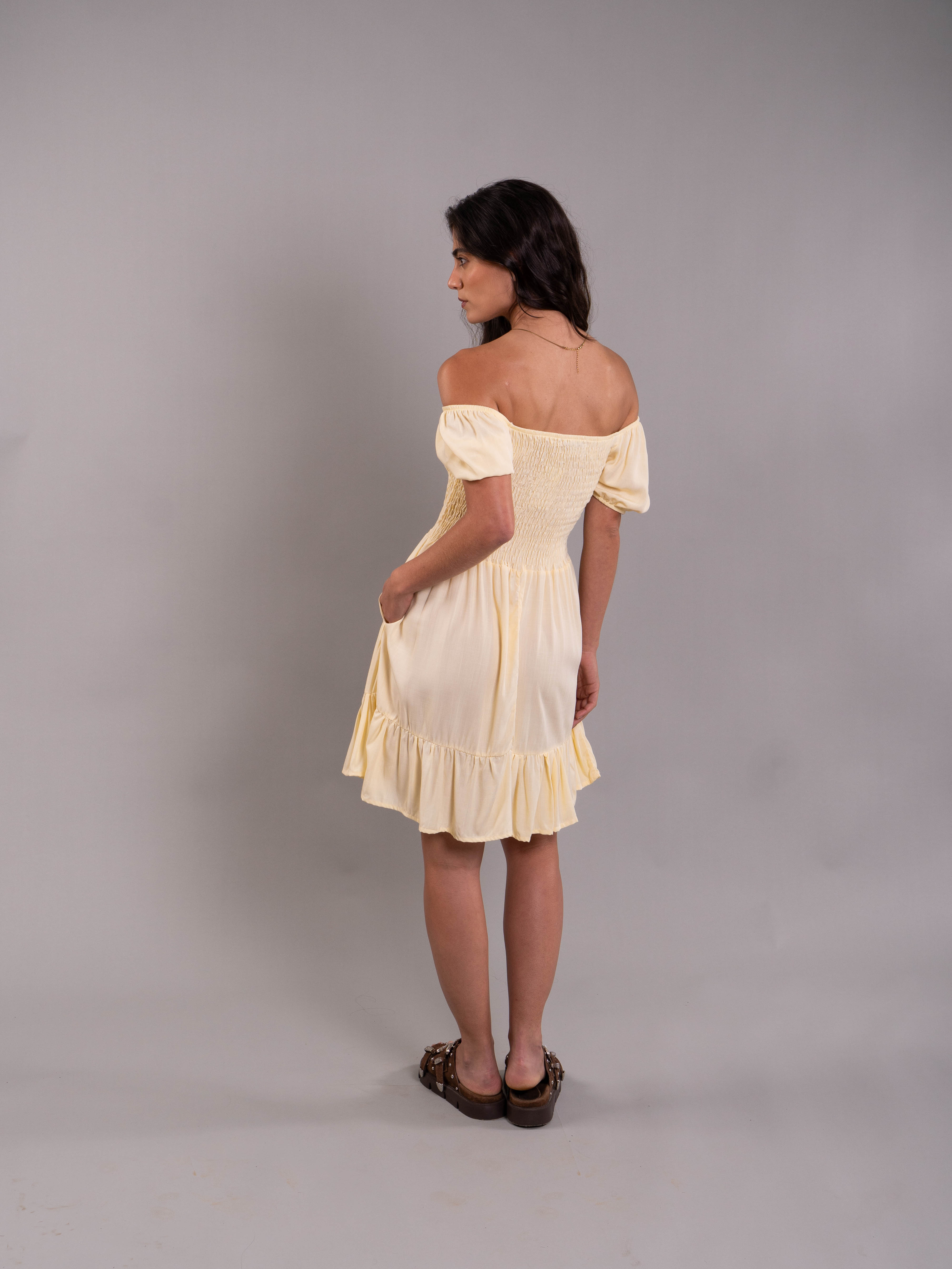 Vestido Maite Plane Butter