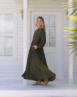 Vestido Eloisa Plane Militar