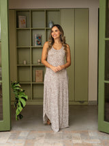 Vestido Isabella BaIi Taupé