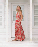 Vestido Marcia boreal rojo