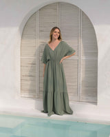 Vestido Elodia Plane Salvia