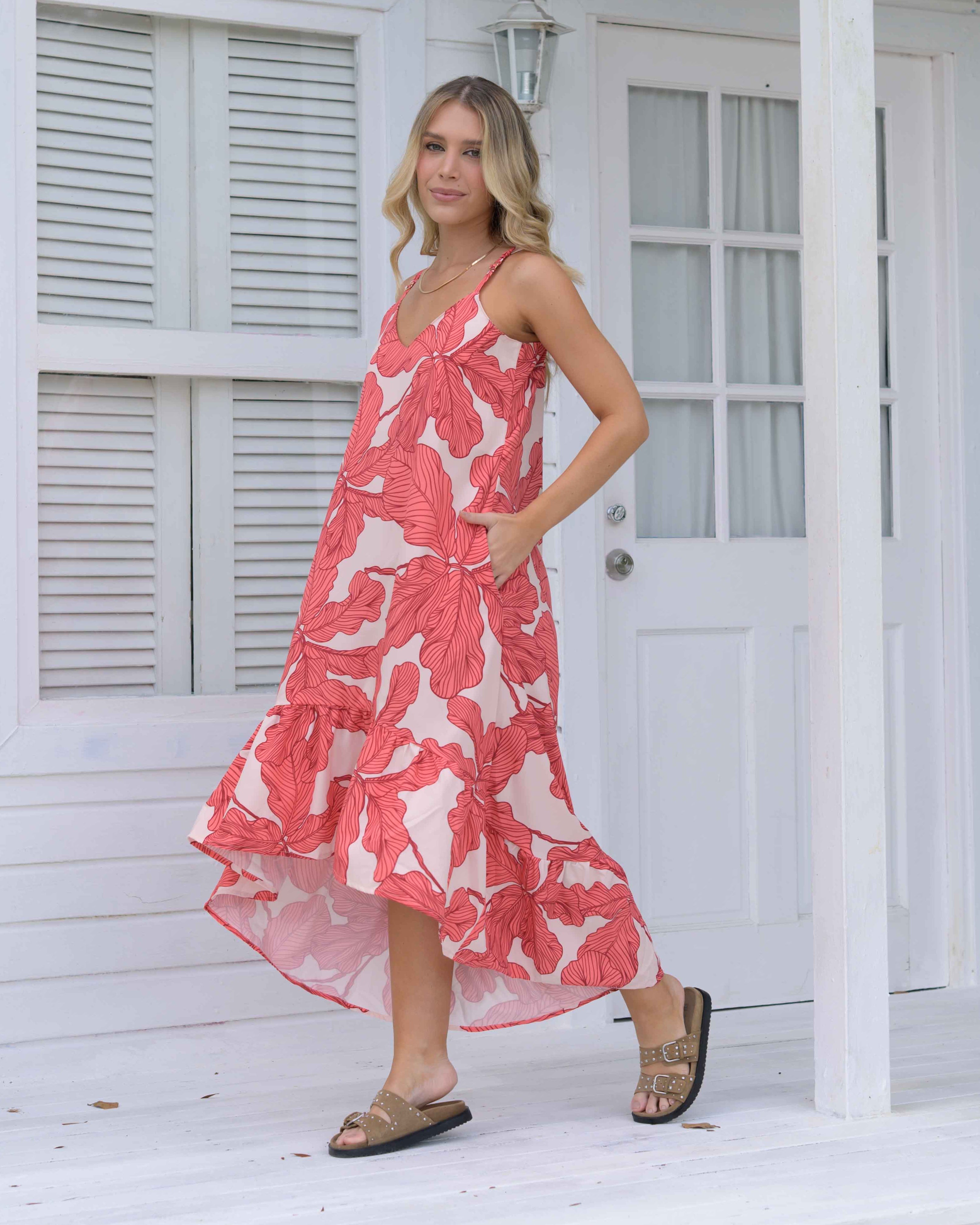 Vestido Serelong azalea