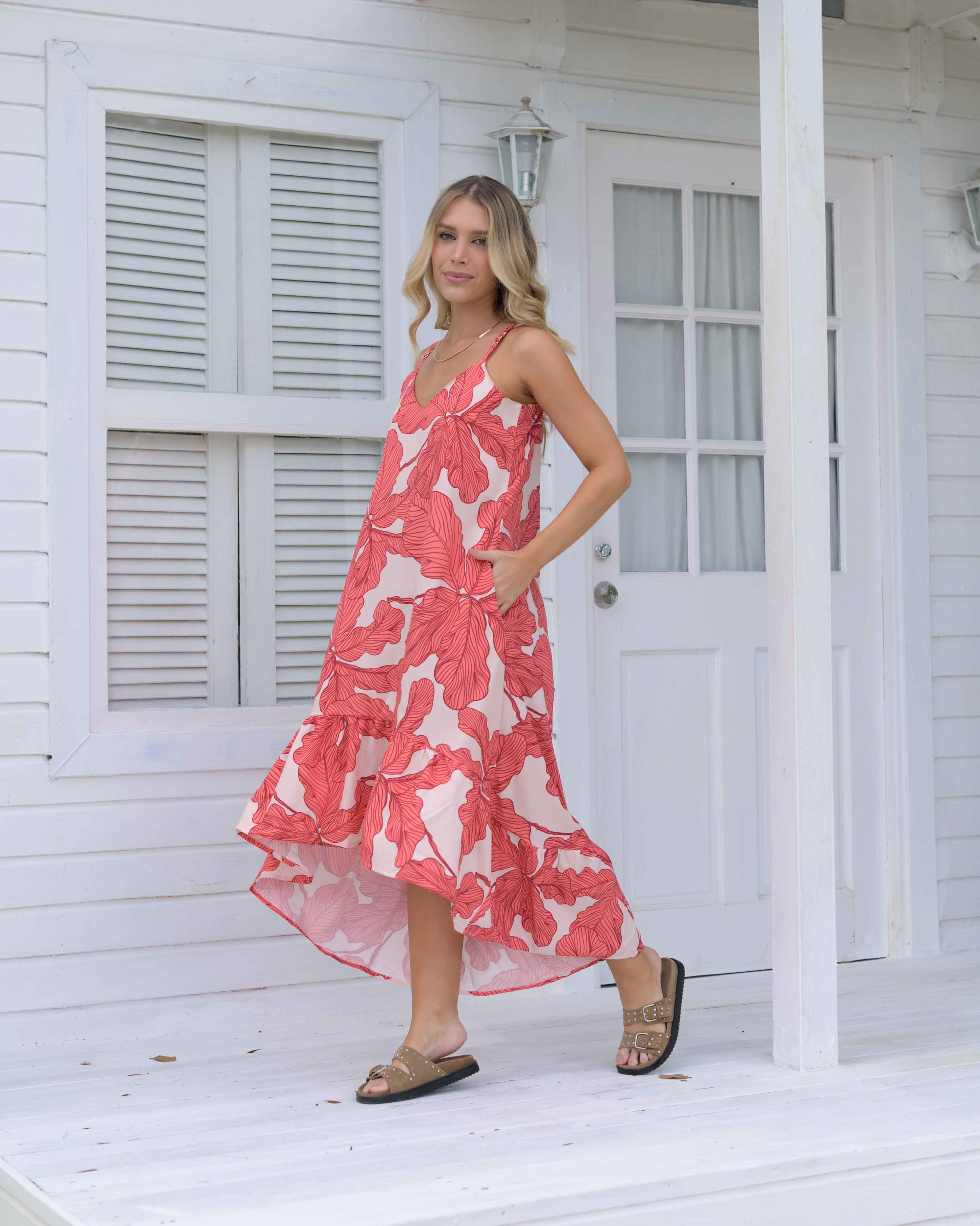 Vestido Serelong azalea