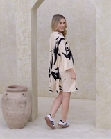Vestido Lax hojas