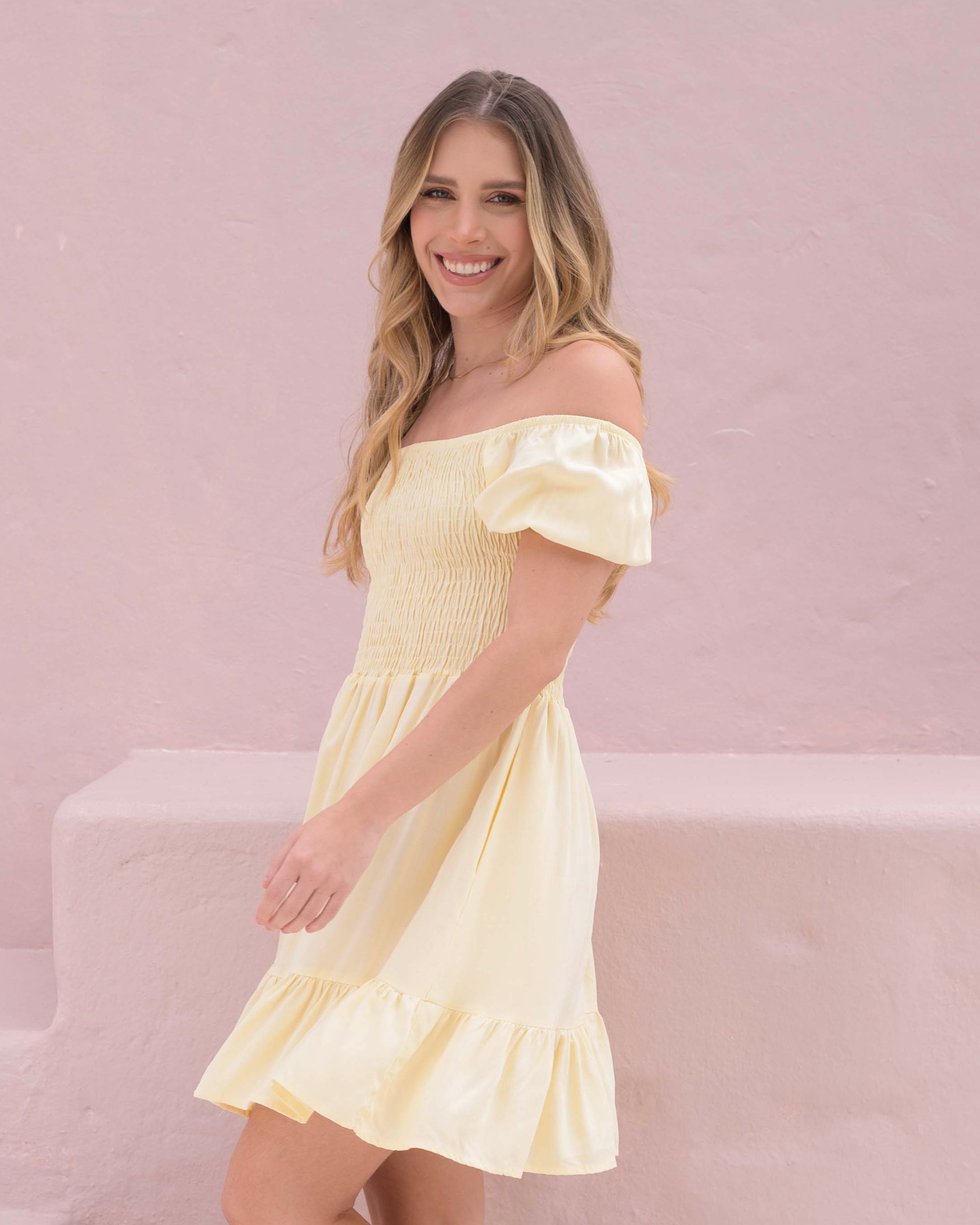 Vestido Maite Plane Butter