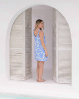 Vestido Abril Kioto Azul