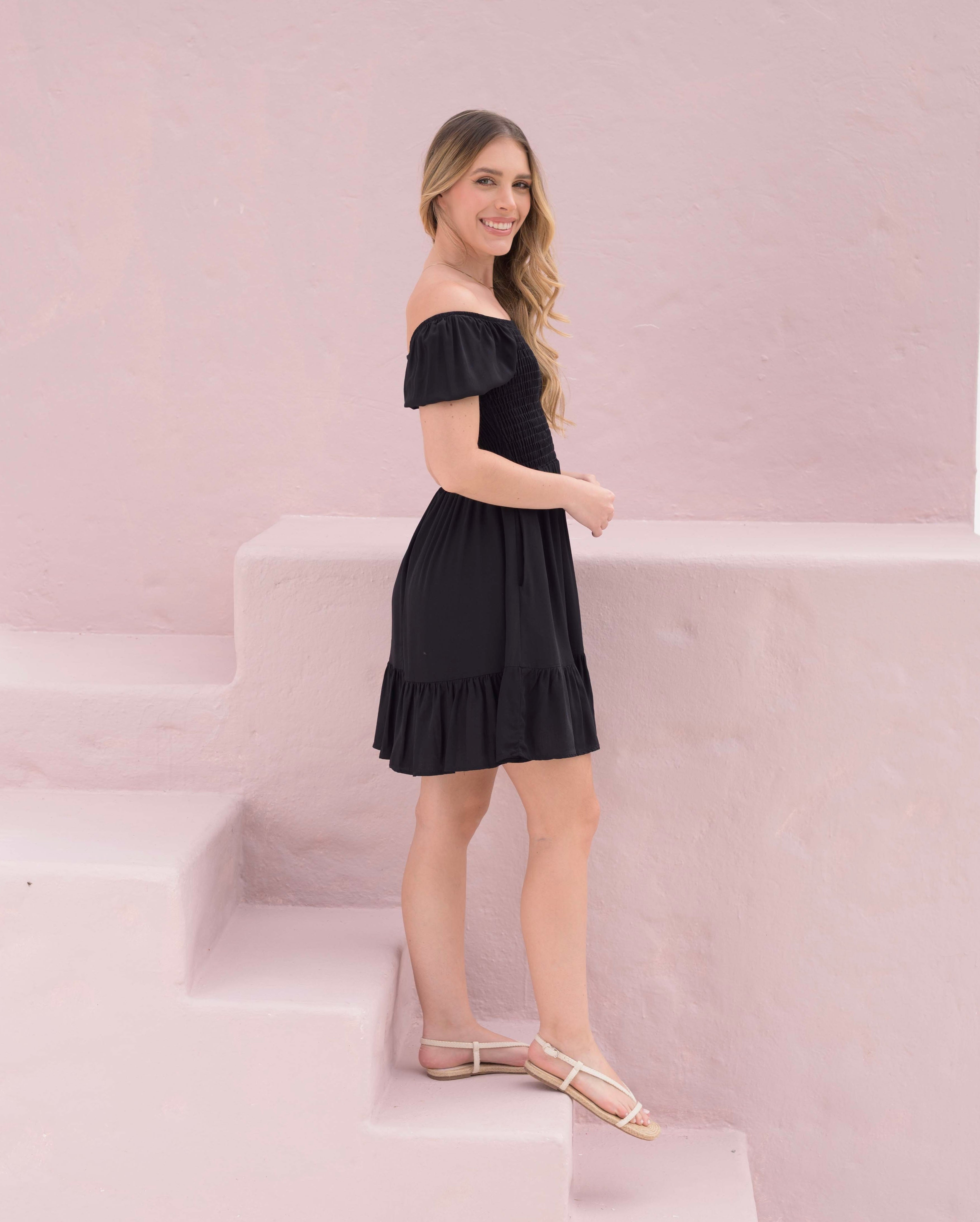 Vestido Maite Plane Black