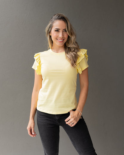 T Shirt Valery Amarillo